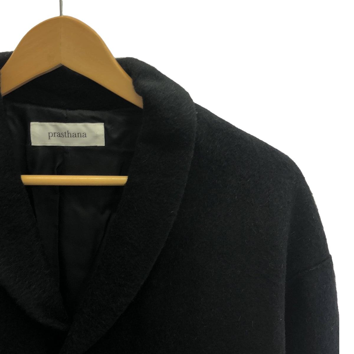 [New] prasthana / Prasthana | circular coat | L | Black | Men's