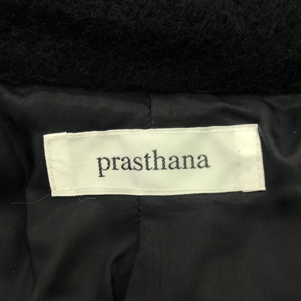 [New] prasthana / Prasthana | circular coat | L | Black | Men's