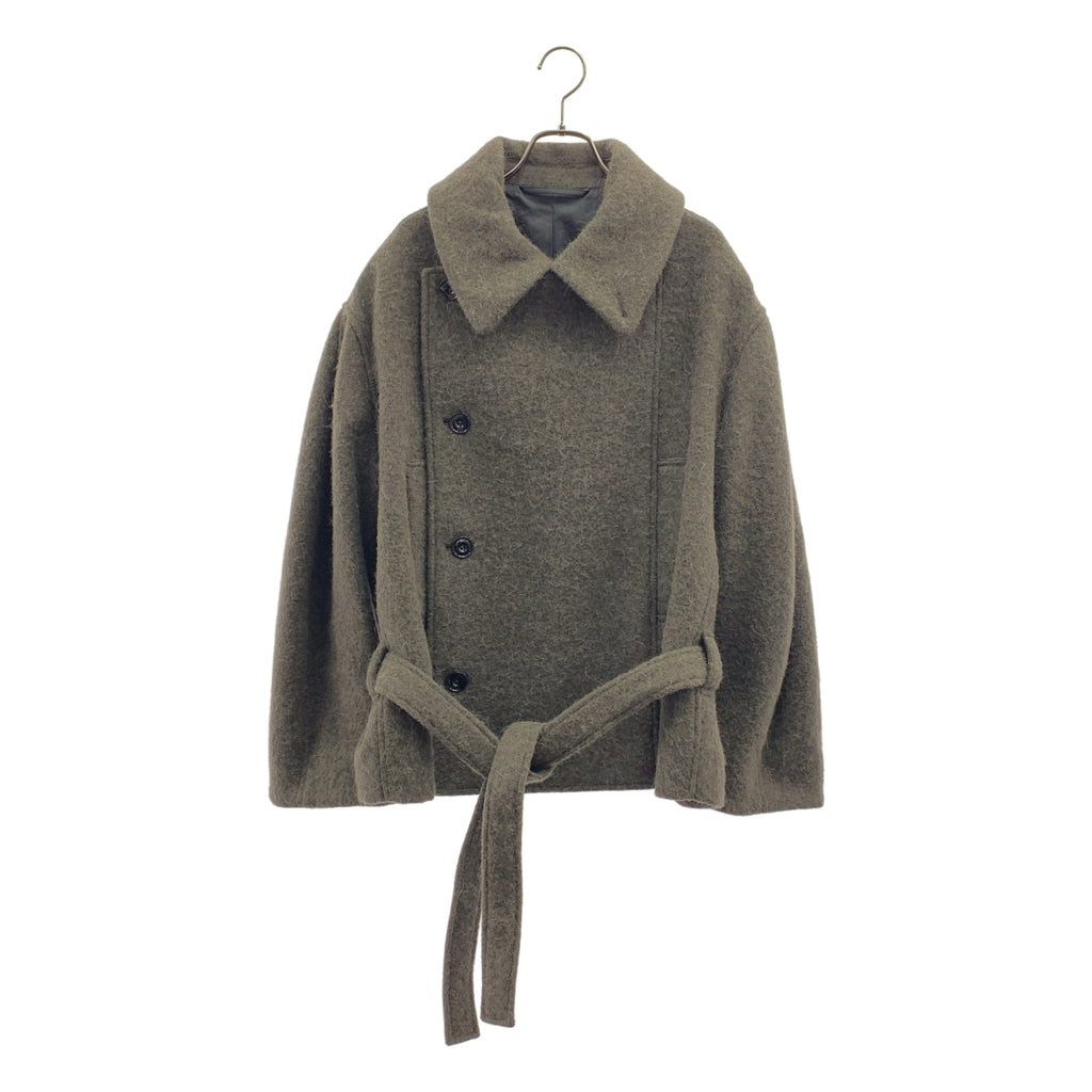 LEMAIRE / ルメール | 2025AW | SHORT ASYMMETRICAL BATHROBE COAT バスローブ コート | 36 | レディース