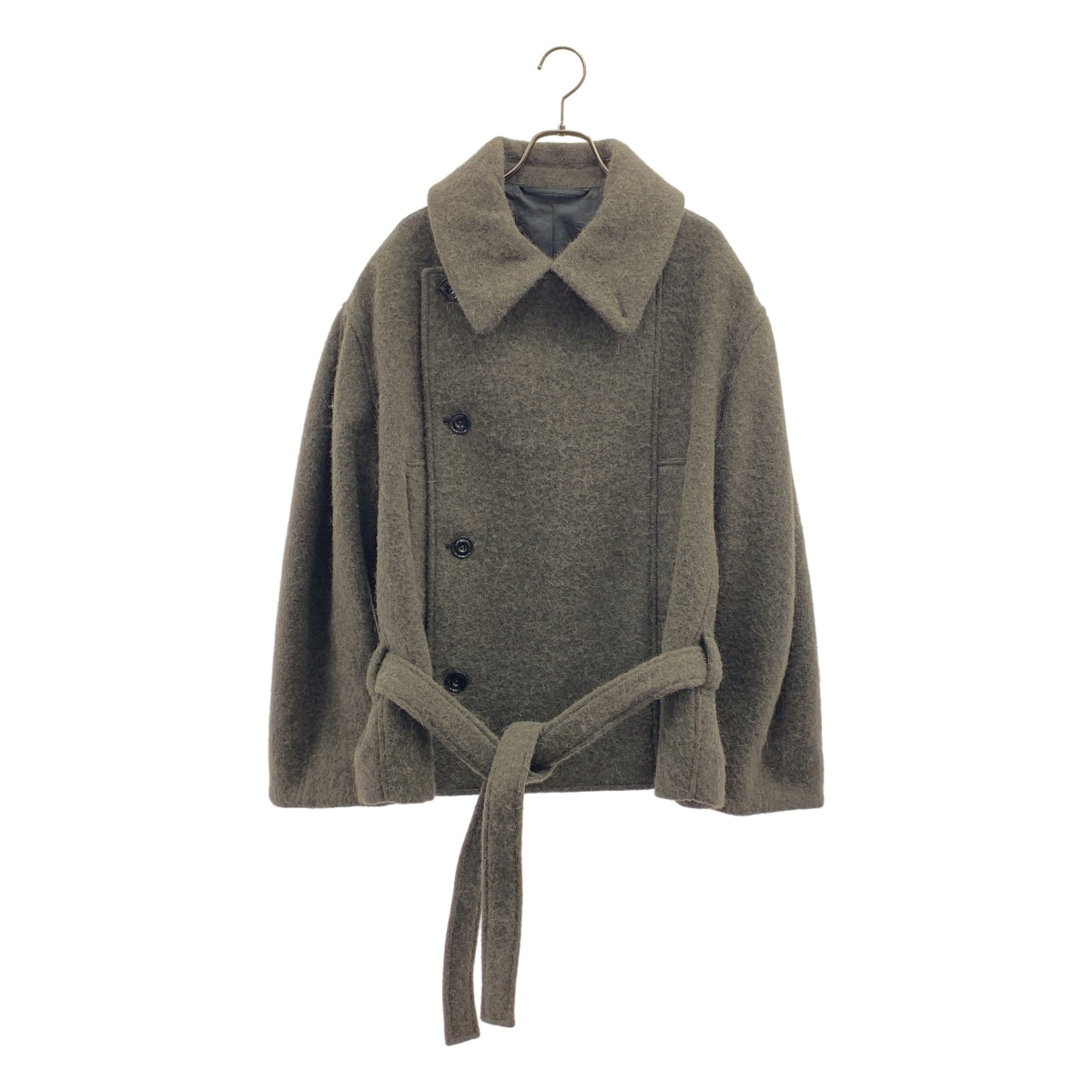 LEMAIRE / ルメール | 2025AW | SHORT ASYMMETRICAL BATHROBE COAT バスローブ コート | 36 | レディース