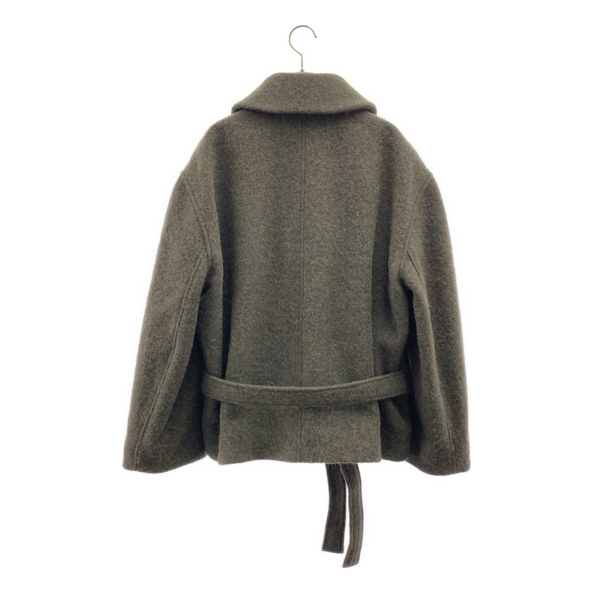 LEMAIRE / ルメール | 2025AW | SHORT ASYMMETRICAL BATHROBE COAT バスローブ コート | 36 | レディース