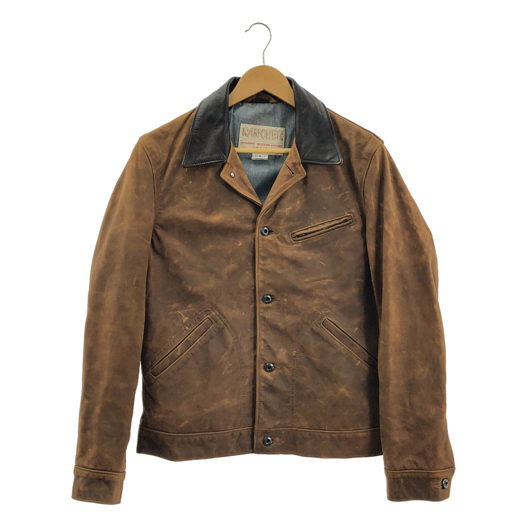 SCHOTT | 技工外套 | 真皮技工外套 | 全襯裡 | S尺寸 | 男士