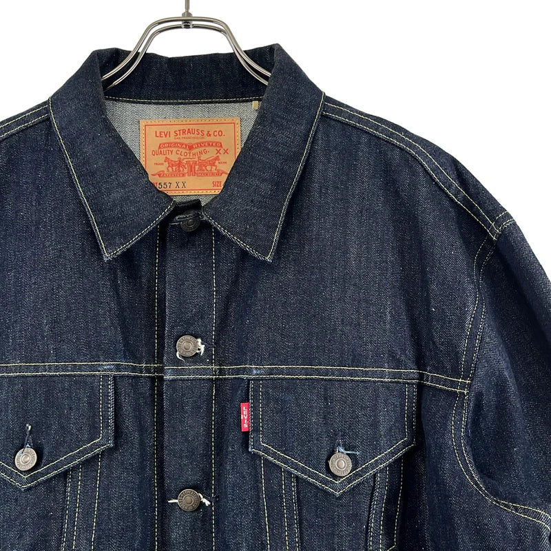 LEVI'S VINTAGE CLOTHING LVC / リーバイスヴィンテージクロージング | 1961年モデル 3rdタイプ 557XX / デニムトラッカージャケット | 46 | メンズ