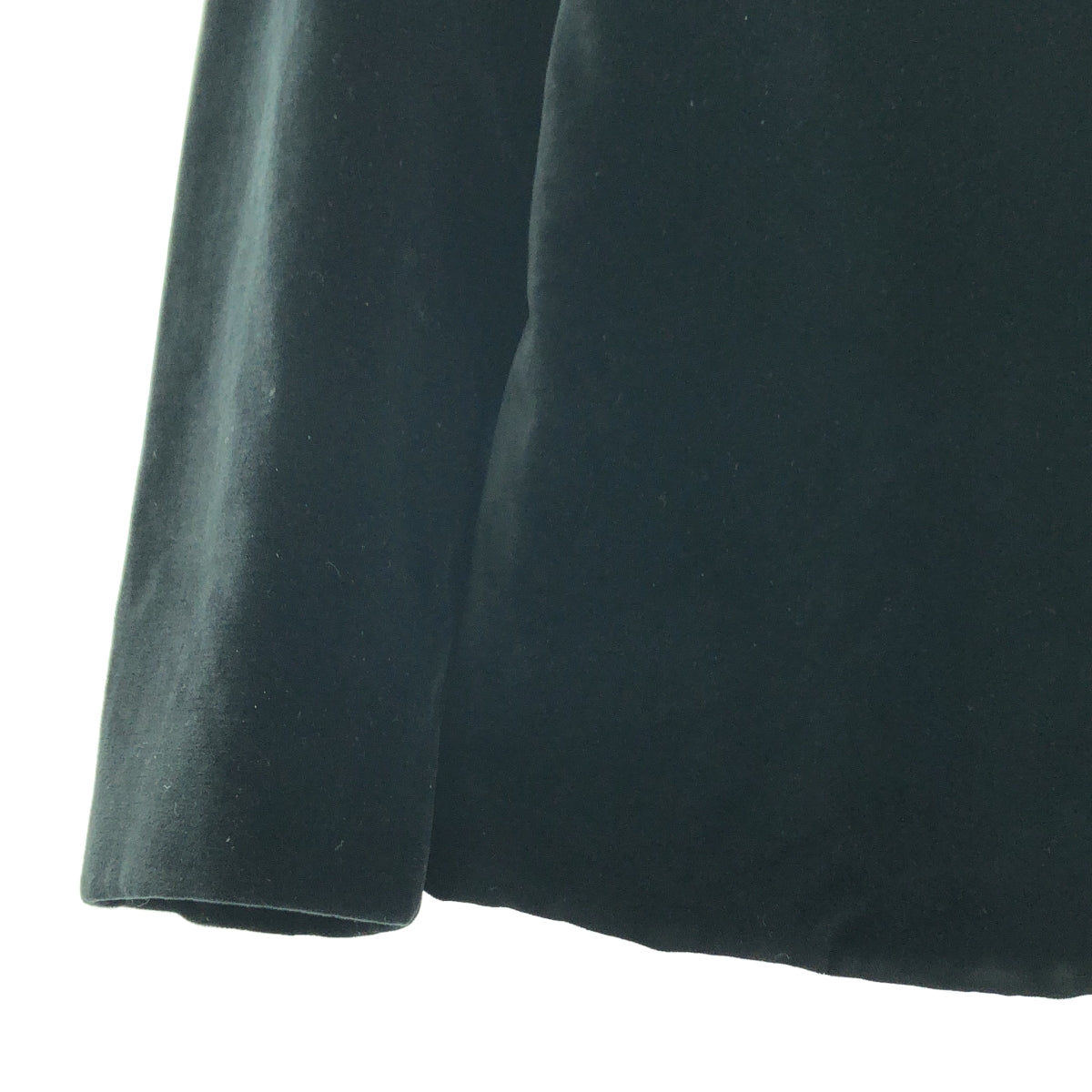 Maison Margiela / メゾンマルジェラ | 2016AW | コットンベロア ノーカラー テーラードジャケット | 46 | メンズ