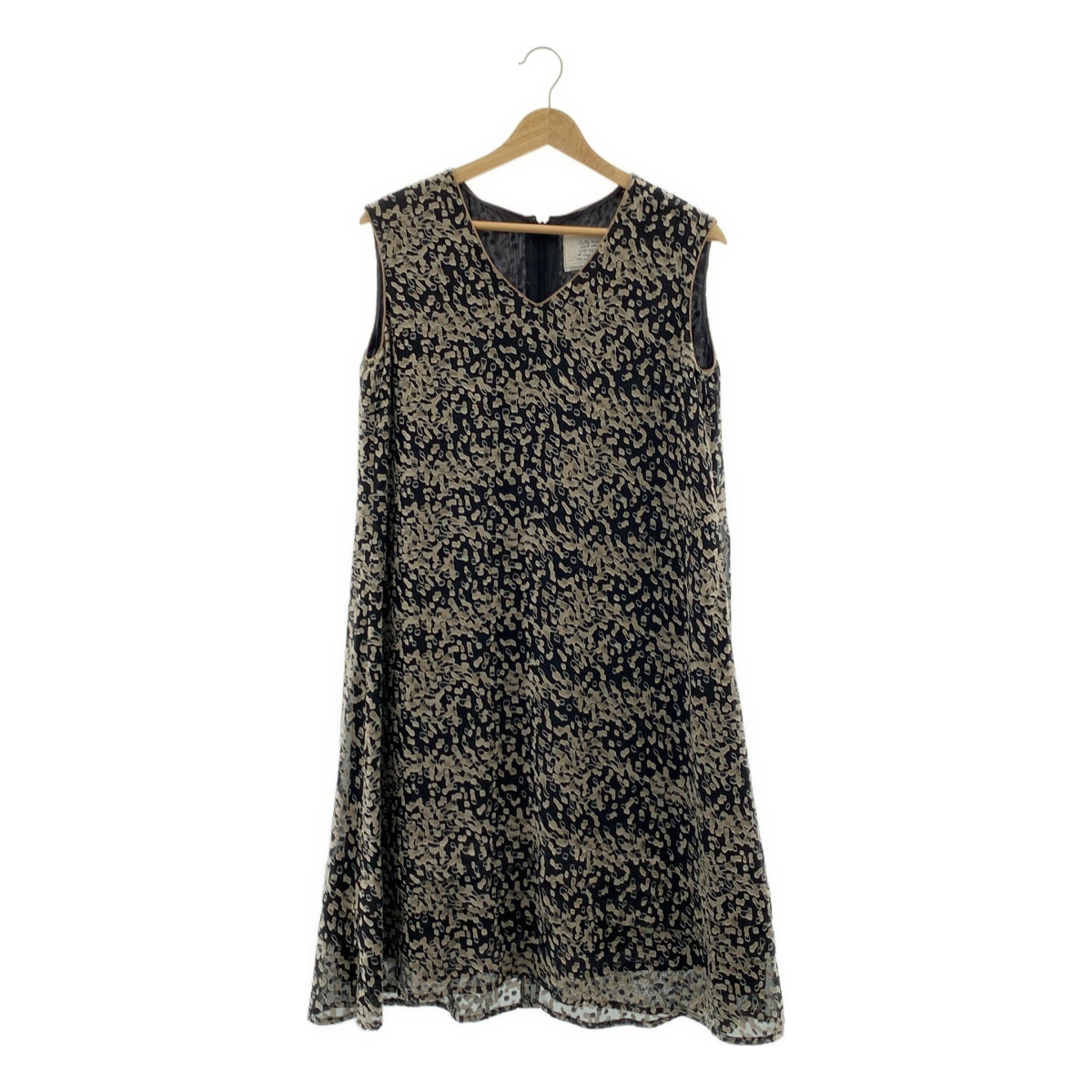 Sally Scott / 샐리 스콧 | 총 무늬 민소매 원피스 / 총 안감 | 11AR | 여성