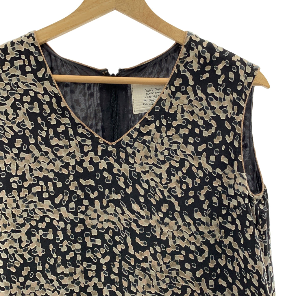 Sally Scott / 샐리 스콧 | 총 무늬 민소매 원피스 / 총 안감 | 11AR | 여성