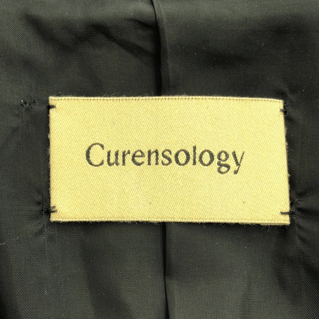 Curensology | 亞麻雙排扣修身西裝外套 | F碼 | 女款