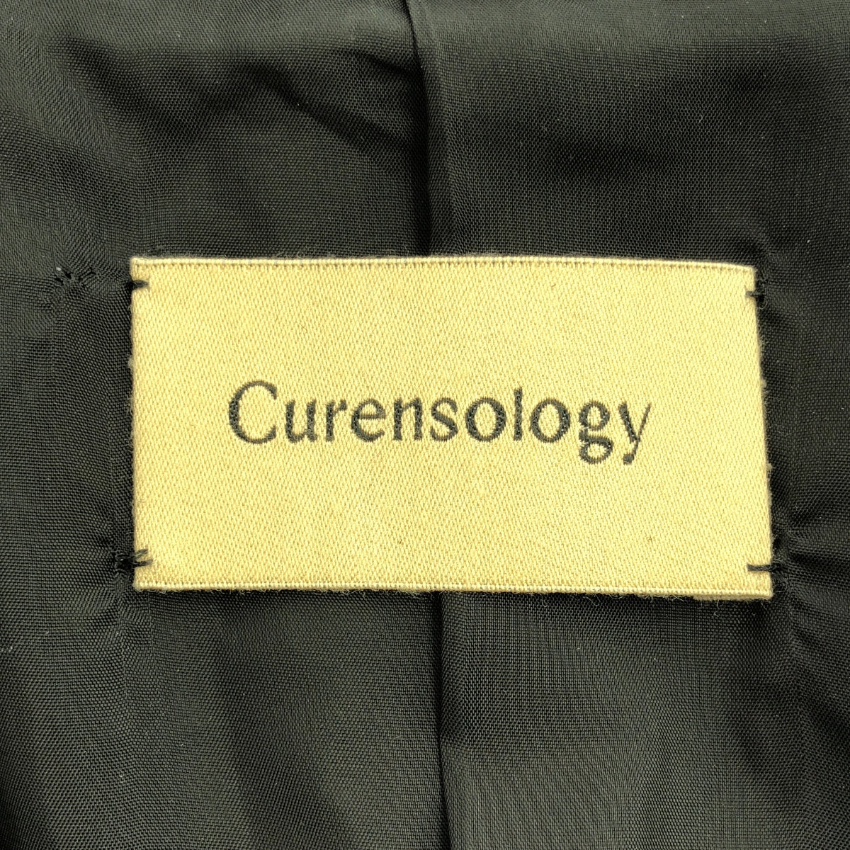 Curensology | 亞麻雙排扣修身西裝外套 | F碼 | 女款