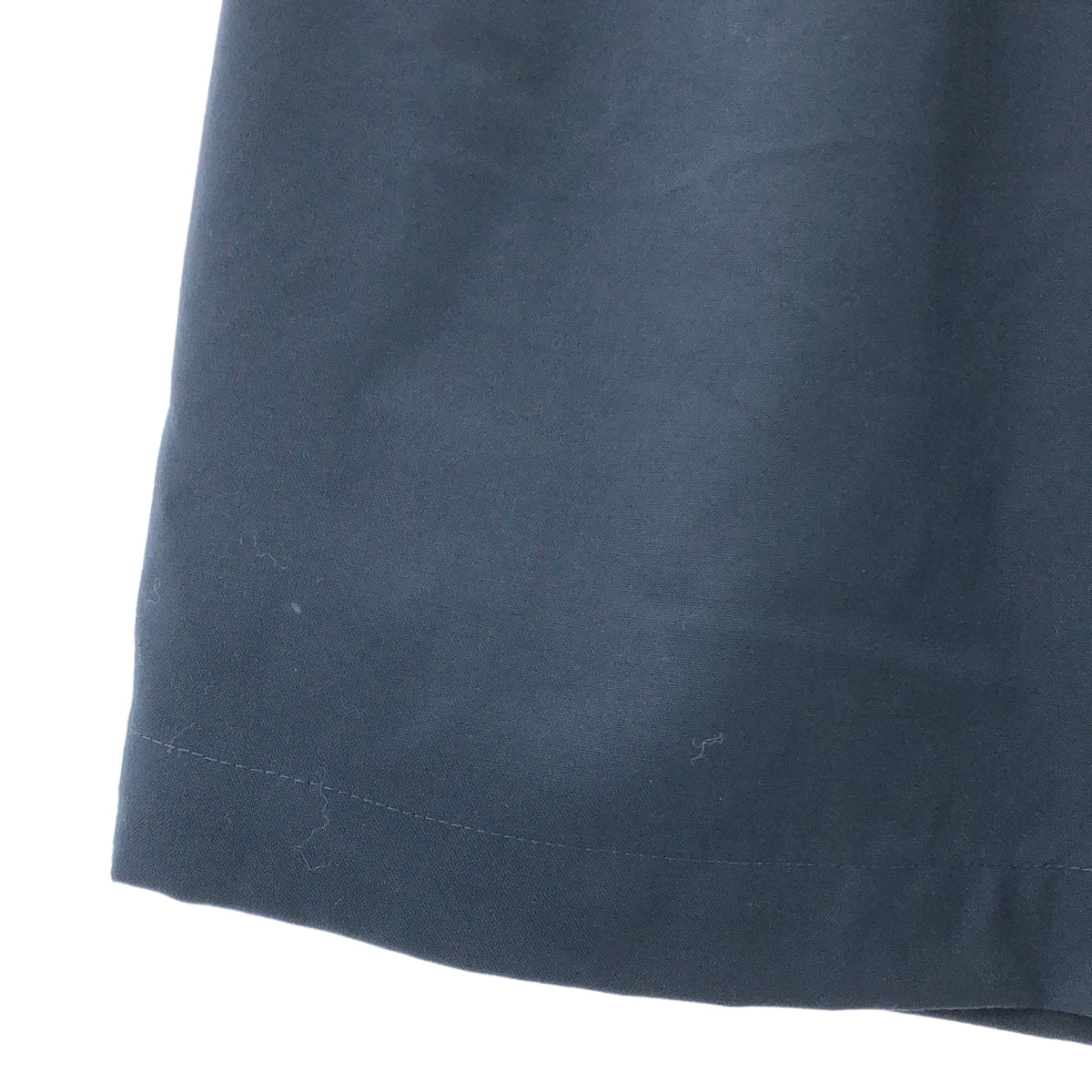 【美品】  MARNI / マルニ | 2023SS | ウール ラップデザイン ワイドパンツ | 38 | ネイビー | レディース