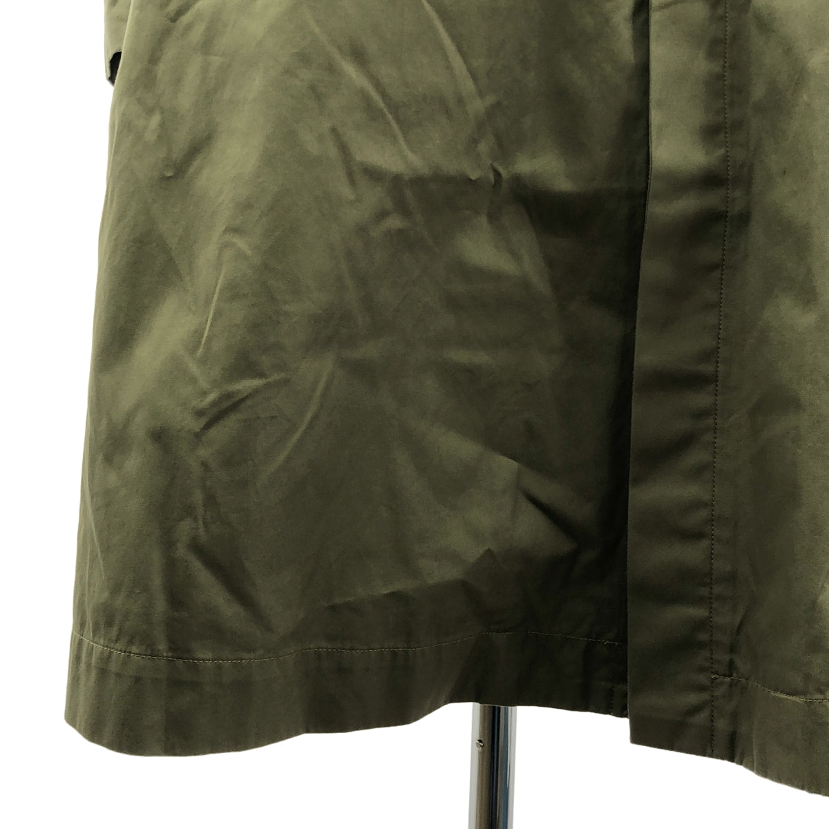 45r / 포티파이브아르 | 밀리터리 오버 모즈 스텐 컬러 코트 | 3 | 여성