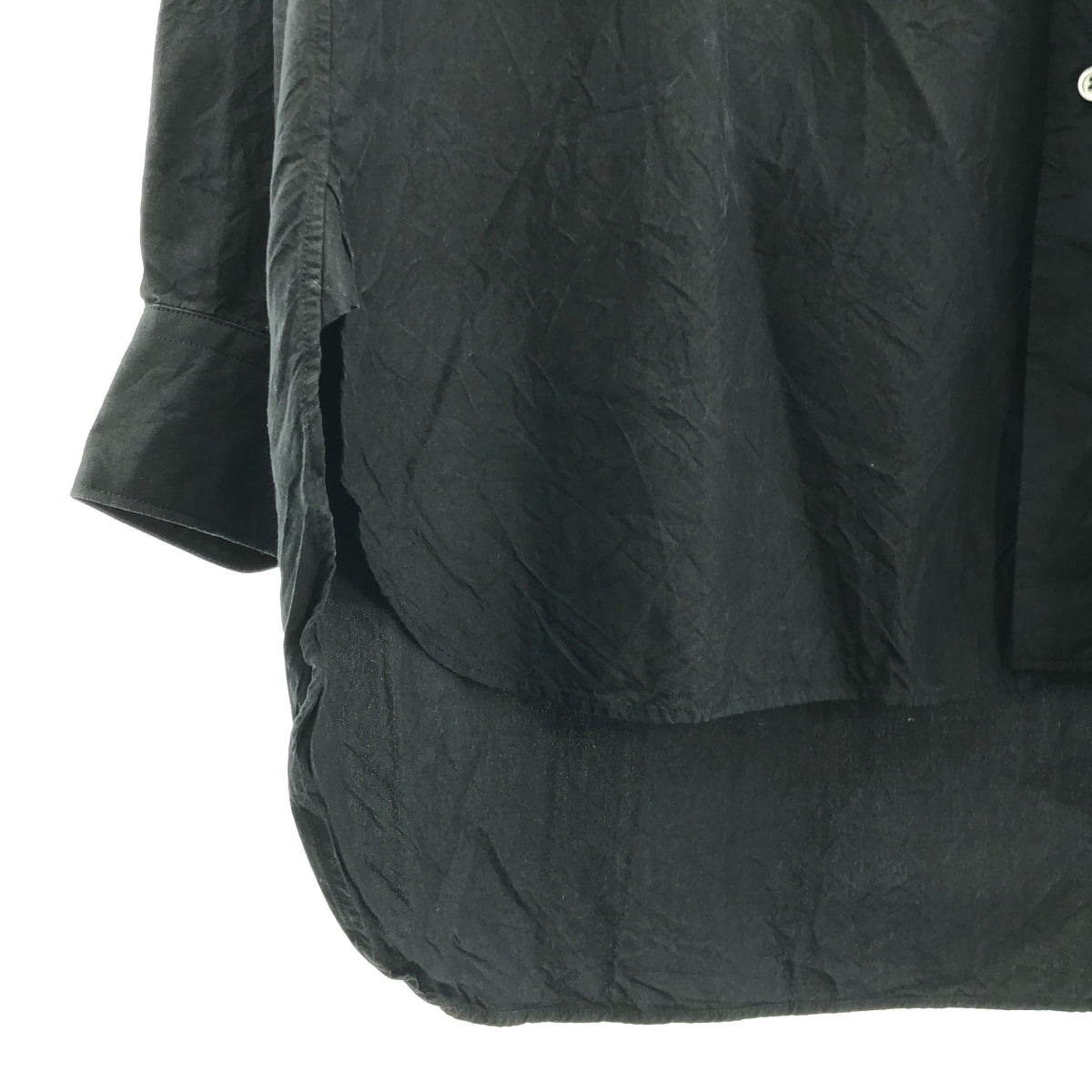 calmlence / カームレンス | REGULAR COLLAR SHIRT シルク シャツ | 1 | メンズ