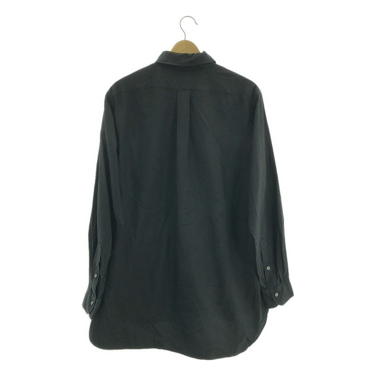 calmlence / カームレンス | REGULAR COLLAR SHIRT シルク シャツ | 1 | メンズ