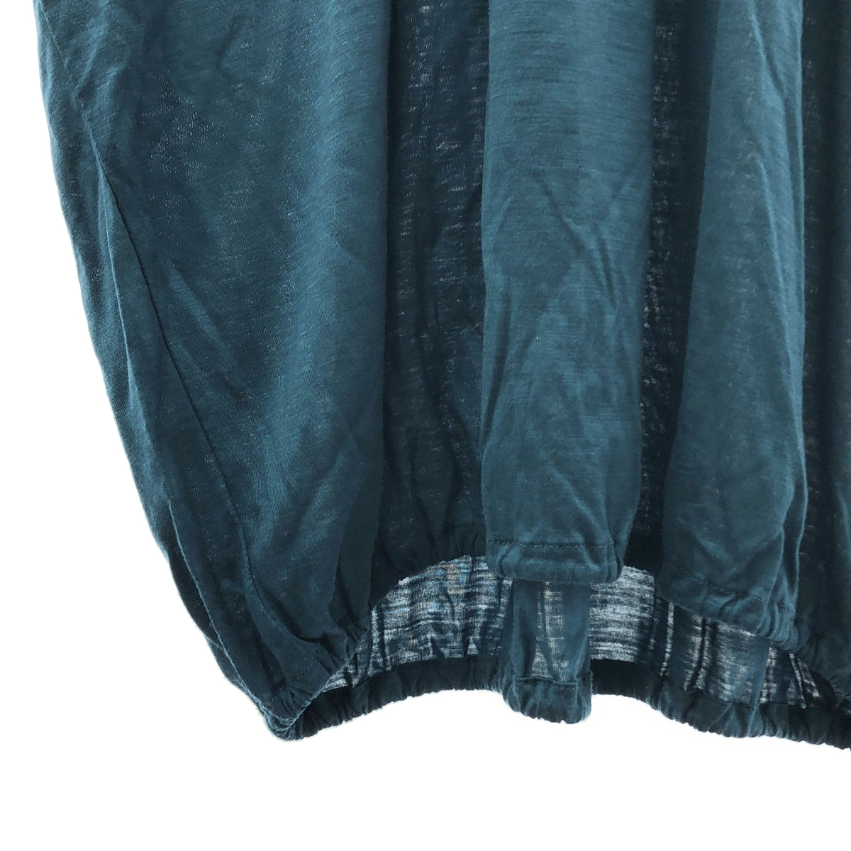 mina perhonen / ミナペルホネン | calmati キュプラ ギャザー ボリューム カットソー | 38 | レディース