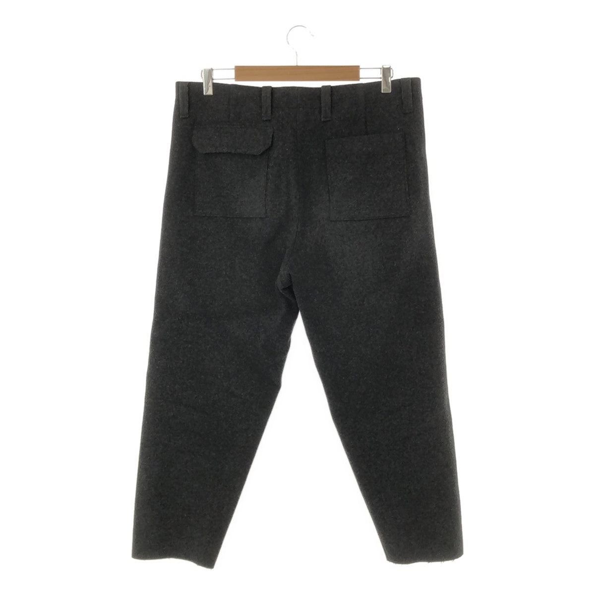 SUNSEA / Sunsea | CUT OFF MELTON PANTS | 2 | Gray | Men's