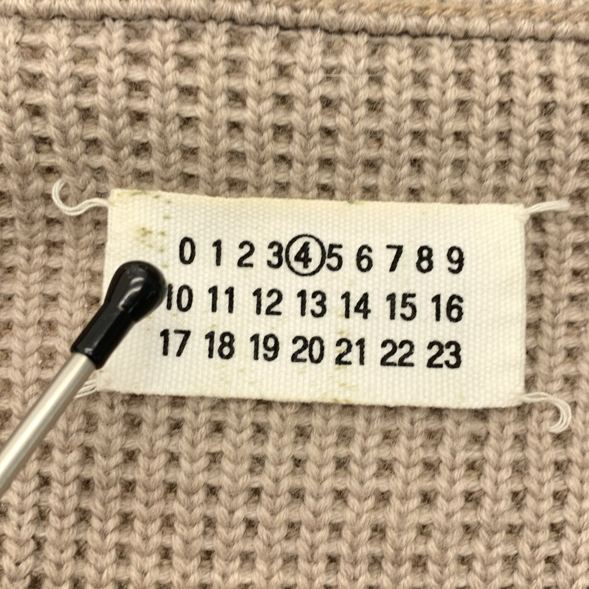 Maison Martin Margiela / メゾンマルタンマルジェラ | 2010AW | ここのえ / ウール ダブルジップ ドライバーズニット | S | レディース