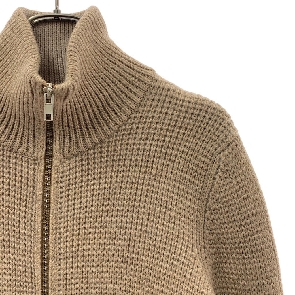 Maison Martin Margiela / メゾンマルタンマルジェラ | 2010AW | ここのえ / ウール ダブルジップ ドライバーズニット | S | レディース