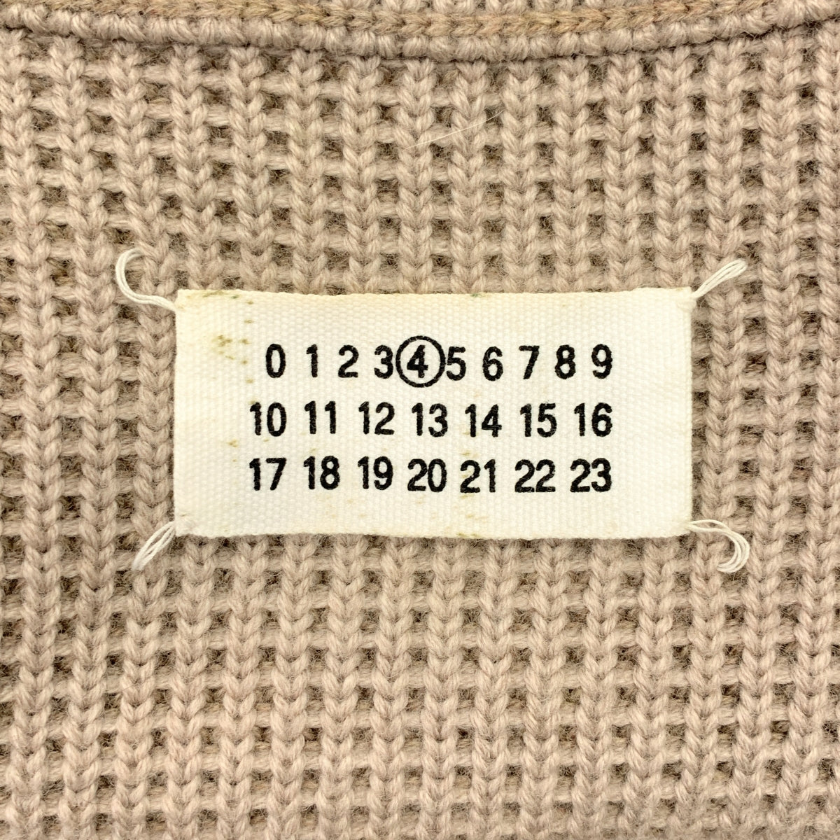 Maison Martin Margiela / メゾンマルタンマルジェラ | 2010AW | ここのえ / ウール ダブルジップ ドライバーズニット | S | レディース