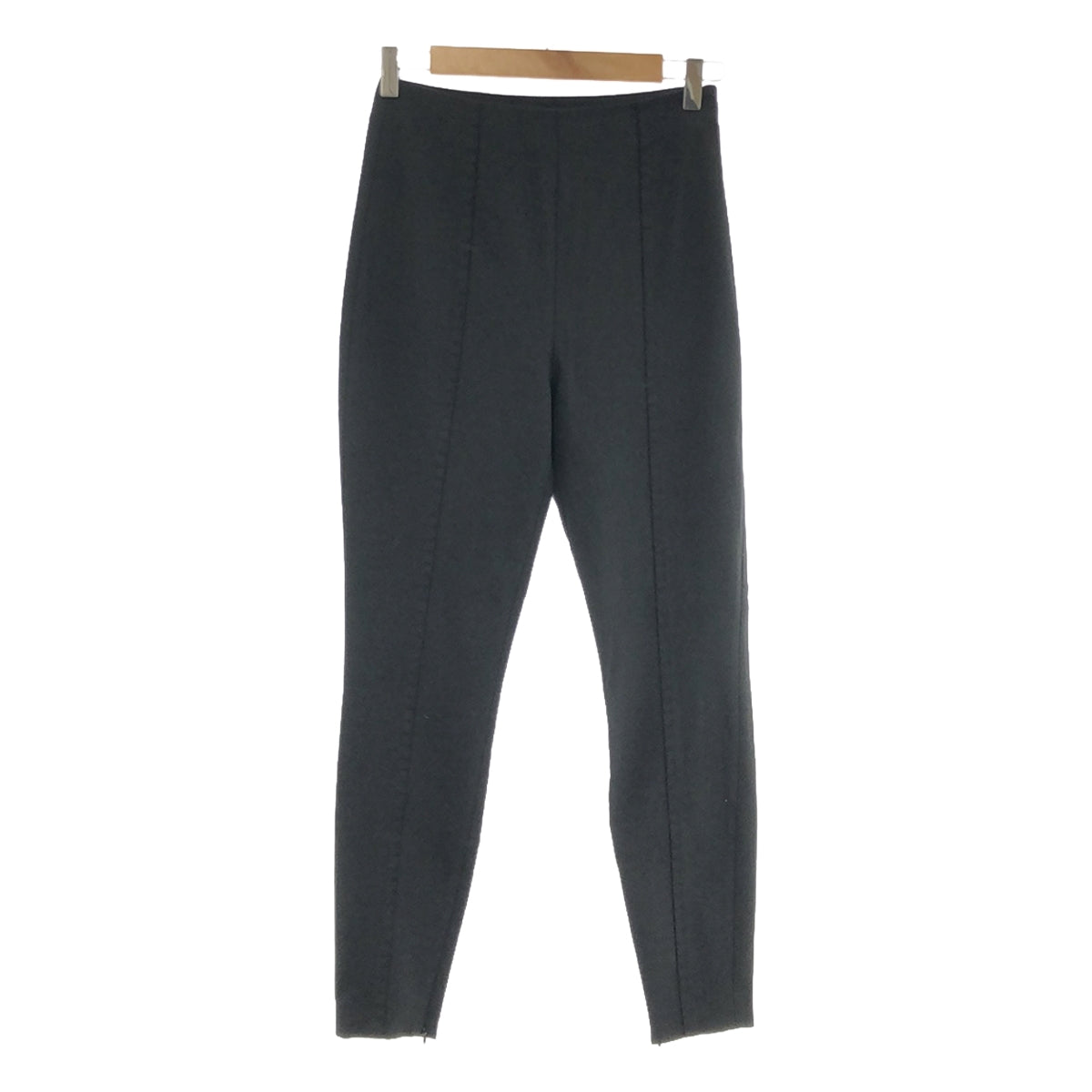 ALEXANDER WANG / アレキサンダーワン | サイドジップ テーパードパンツ | 2 | ブラック | レディース