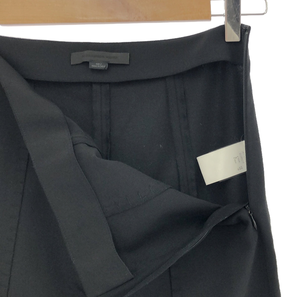 ALEXANDER WANG / アレキサンダーワン | サイドジップ テーパードパンツ | 2 | ブラック | レディース