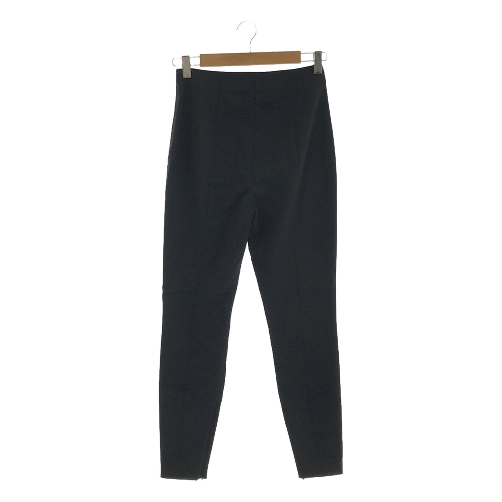 ALEXANDER WANG / アレキサンダーワン | サイドジップ テーパードパンツ | 2 | ブラック | レディース
