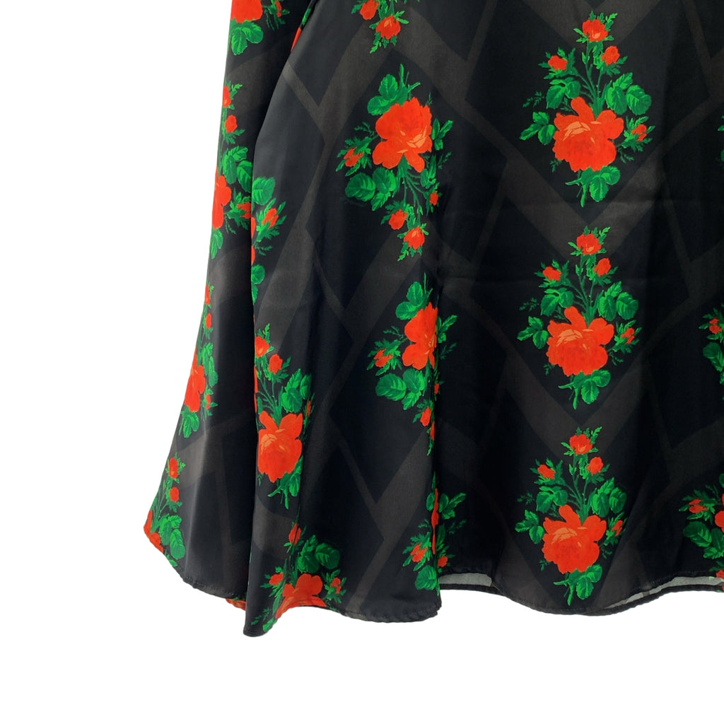 MUVEIL / ミュベール | フラワープリント プルオーバー ブラウス シャツ | 36 | レディース