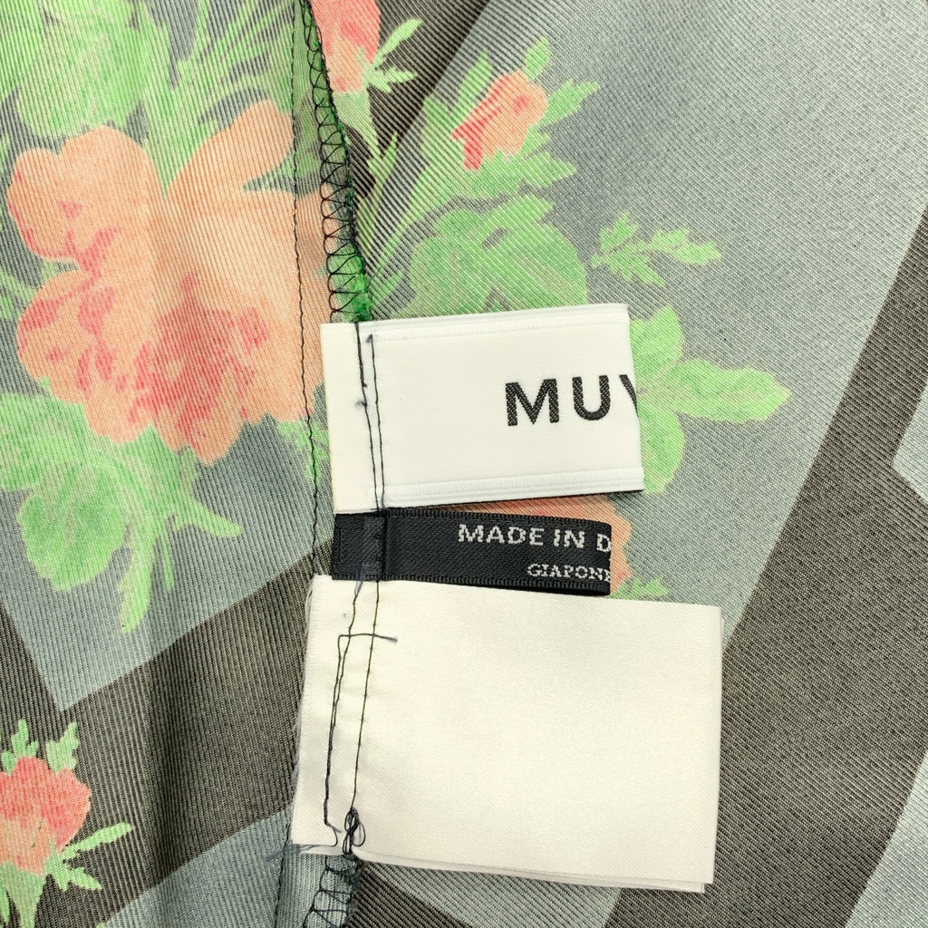 MUVEIL / ミュベール | フラワープリント プルオーバー ブラウス シャツ | 36 | レディース