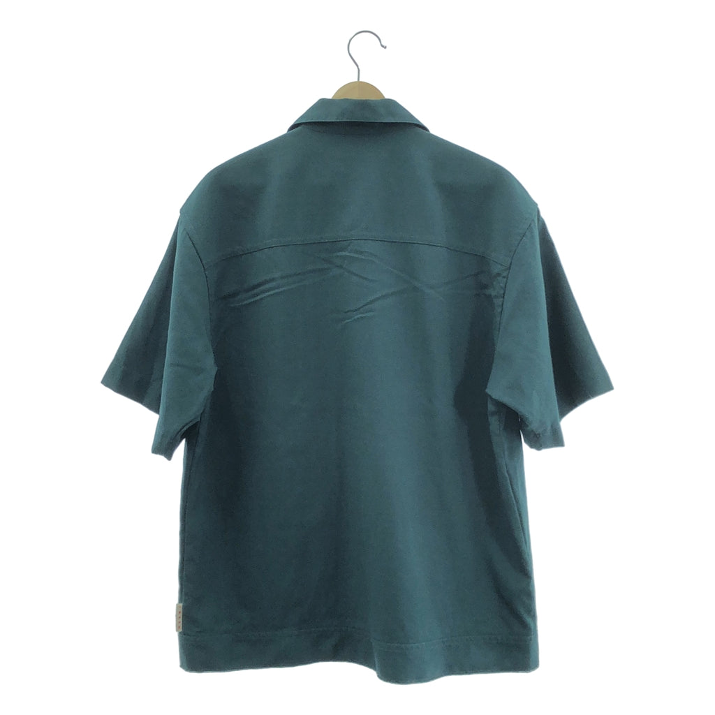 MARNI / 마르니 | 2021SS | 열대 울 오픈 컬러 셔츠 | 48 | 남성