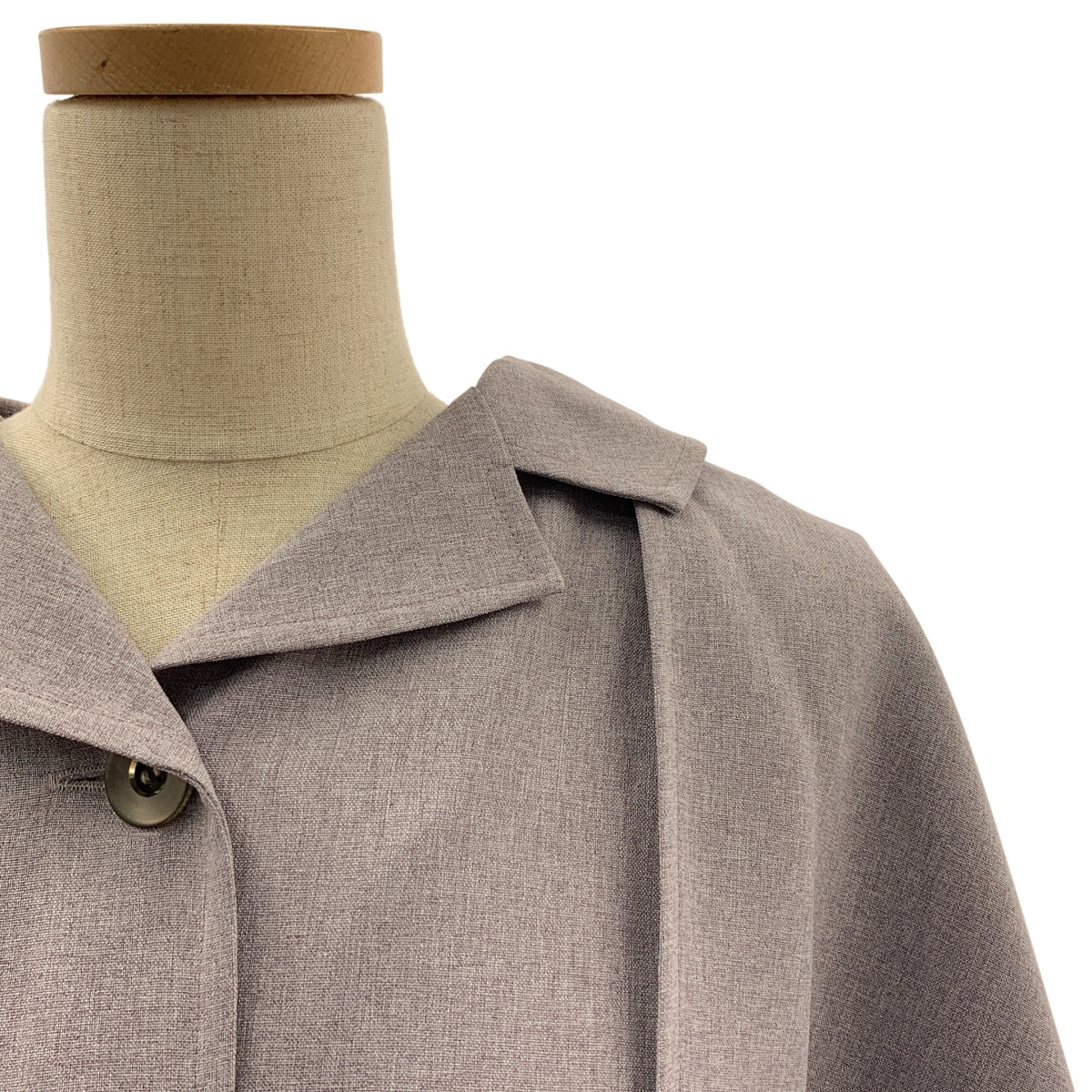 Re:poris / レポリス | 午前4時のシンデレラ ケープ付き ワンピース | パープル | レディース