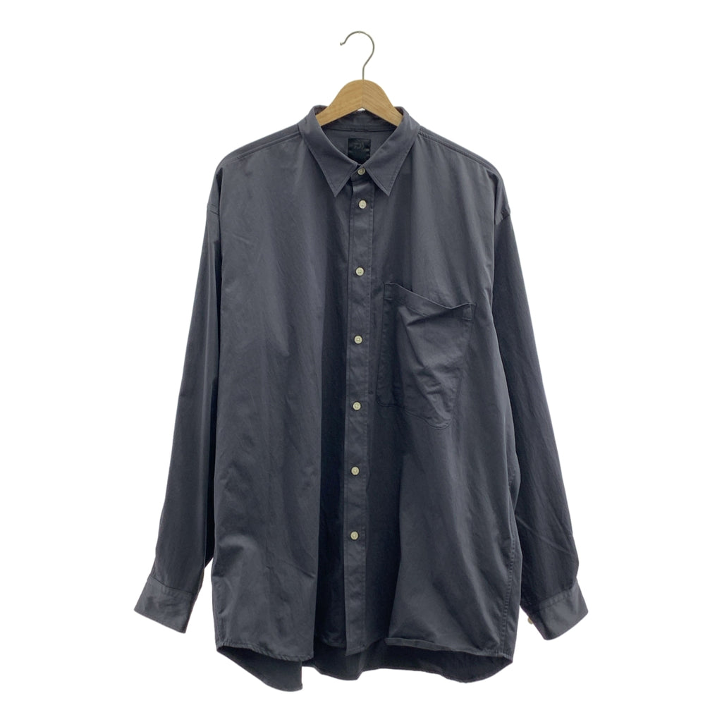 DAIWA PIER39 / 다이와 피어 서틴 나인 | Tech Regular Collar Shirts L / S / 오버 실루엣 셔츠 | L | 남성