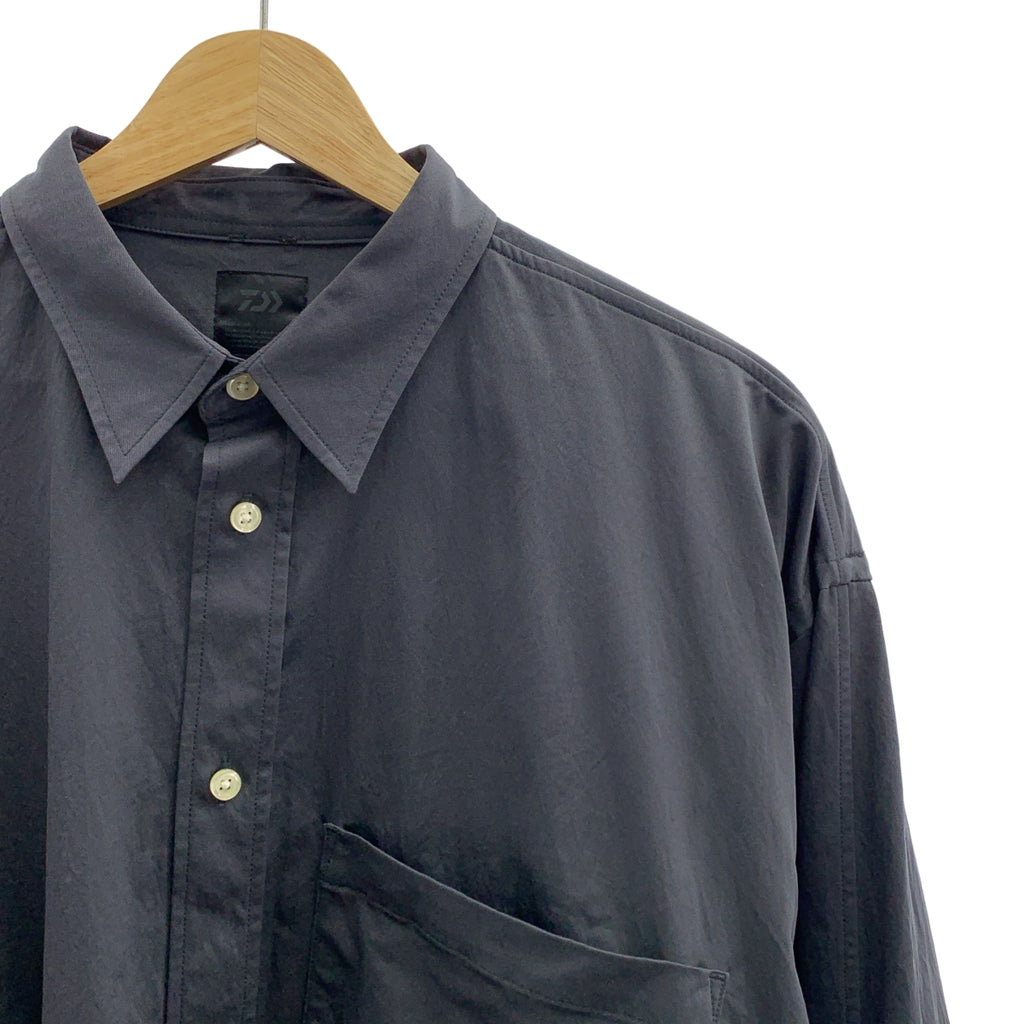DAIWA PIER39 / 다이와 피어 서틴 나인 | Tech Regular Collar Shirts L / S / 오버 실루엣 셔츠 | L | 남성
