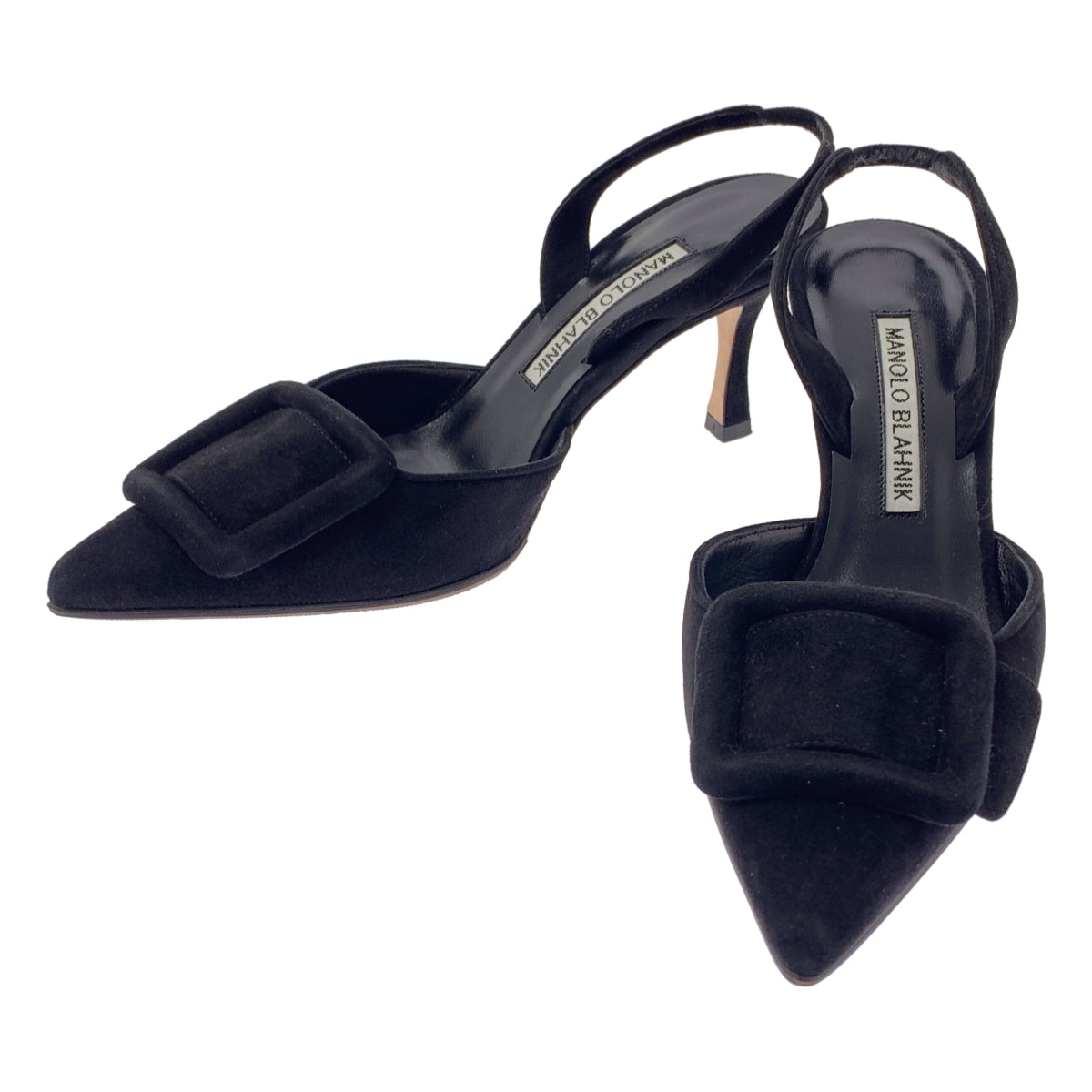MANOLO BLAHNIK / 마노로 브래니크 | MAYSALE 메이세일 / 스웨이드 뮬 샌들 | 34 |