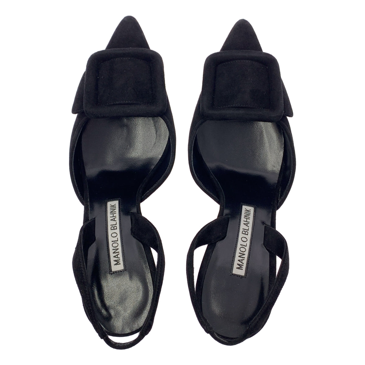 MANOLO BLAHNIK / 마노로 브래니크 | MAYSALE 메이세일 / 스웨이드 뮬 샌들 | 34 |