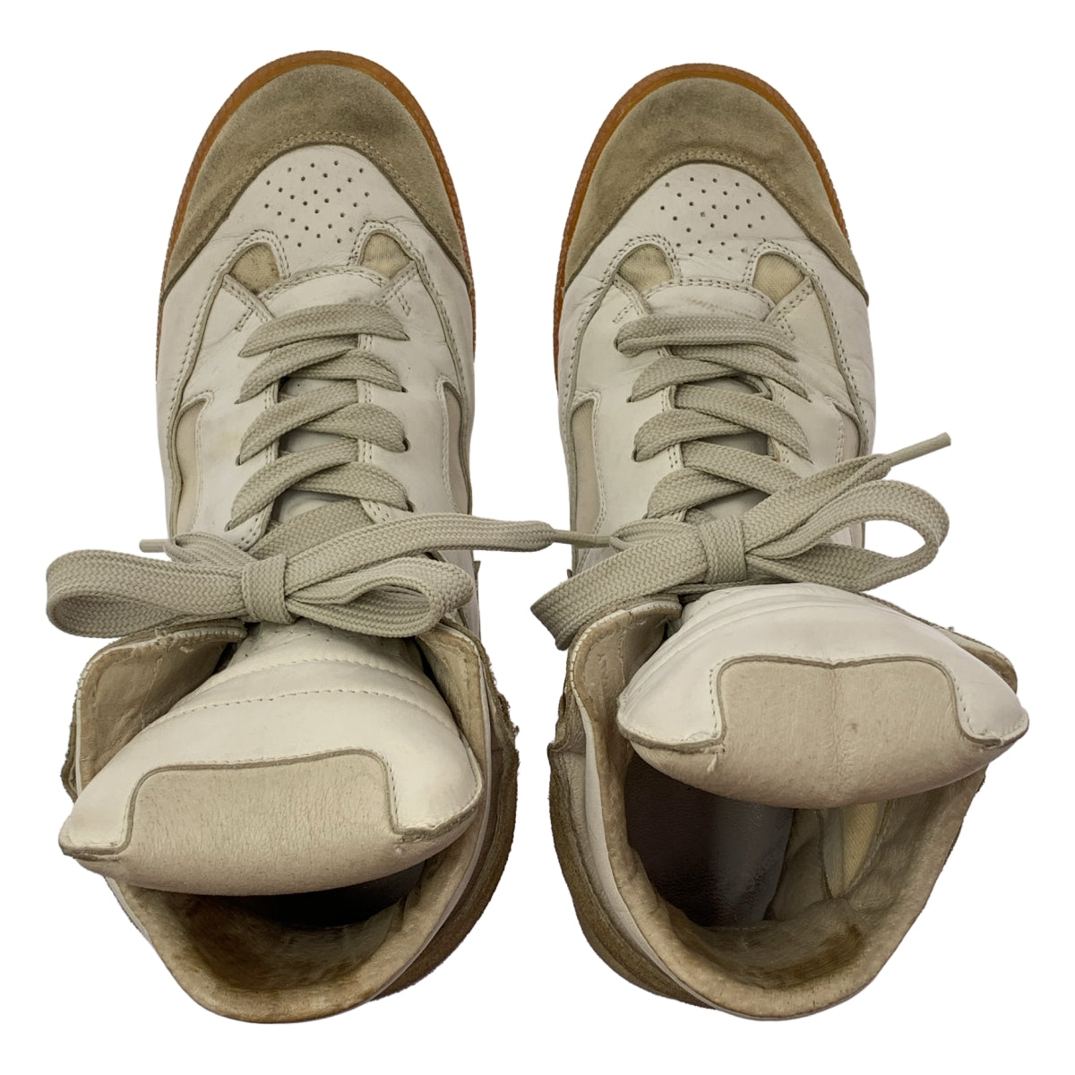 Maison Martin Margiela / メゾンマルタンマルジェラ | パネル ハイトップ スニーカー | 42 |