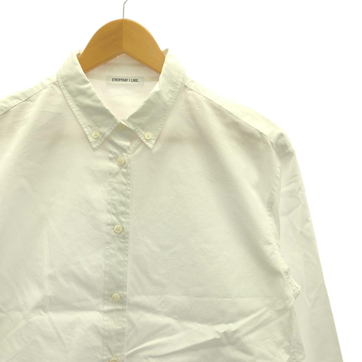 MUSE de Deuxieme Classe / 뮤즈 두주 엠 클래스 | 2023SS | Cropped BD 셔츠 | 화이트 | 여성