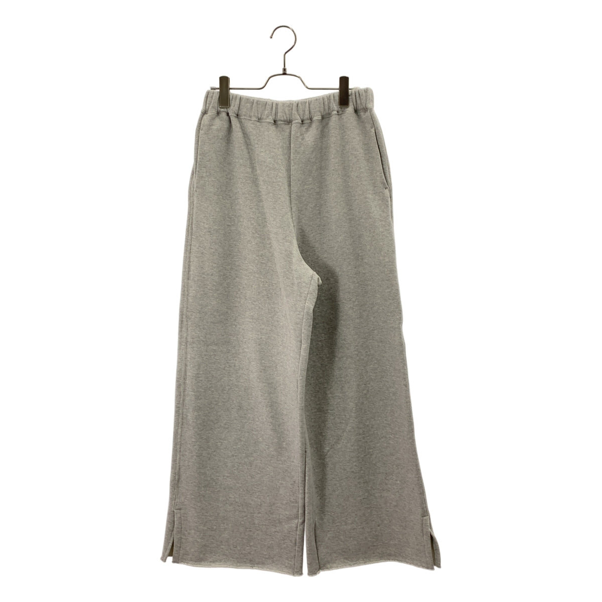 ebure / エブール | ドローストリング ワイド スウェット クリアー裏毛パンツ | 38 | レディース