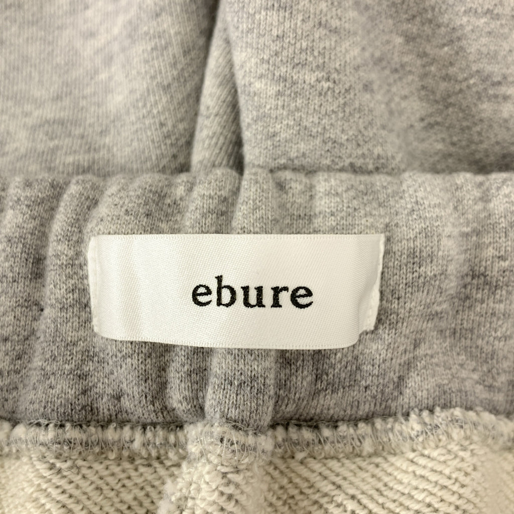 ebure | 抽繩寬鬆運動褲，透明抓絨內襯 | 尺寸 38 | 女款