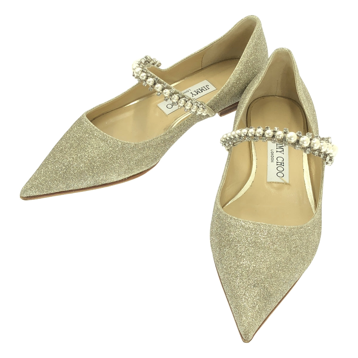 JIMMY CHOO / 지미추 | Baily 베일리 / 포인티드 투 플랫 펌프스 | 35 1/2 |