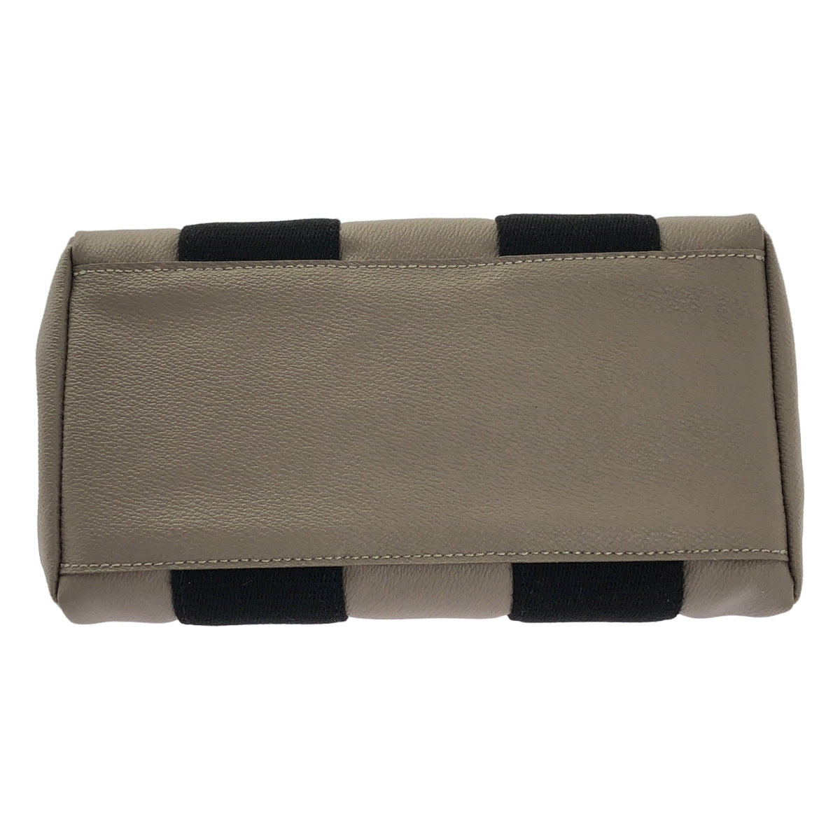 【美品】  VIOLAd'ORO / ヴィオラドーロ | PVC 2way ハンド ショルダーバッグ | グレージュ | レディース