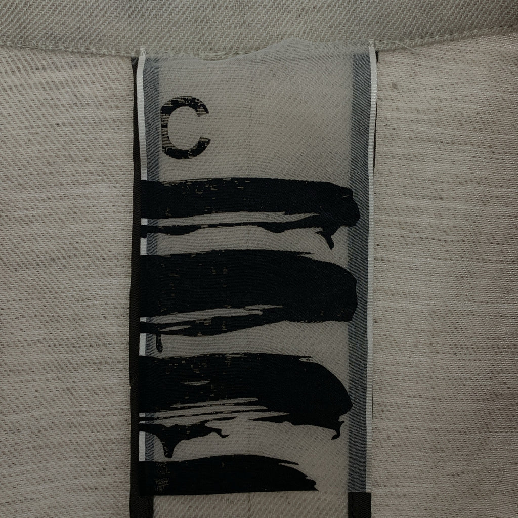 【美品】  Chaos / カオス | リネン混 ウール ダブル テーラード ジャケット | 38 | ベージュ | レディース