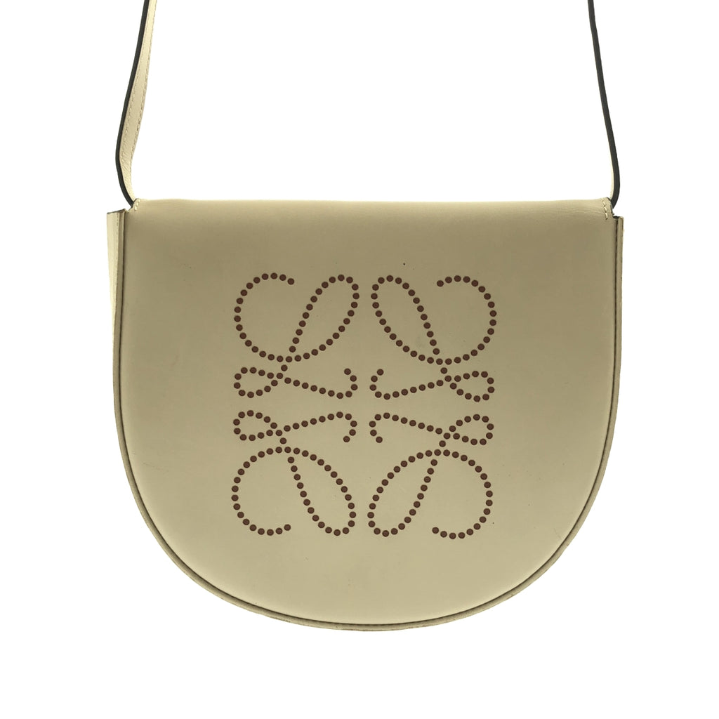 LOEWE / 로에베 | HEEL POUCH SMALL / 힐 파우치 스몰 아나그램 가죽 숄더백 |