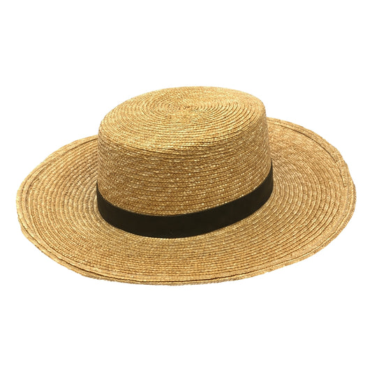 JANESSA LEONE | Leather belt straw hat | F | Others