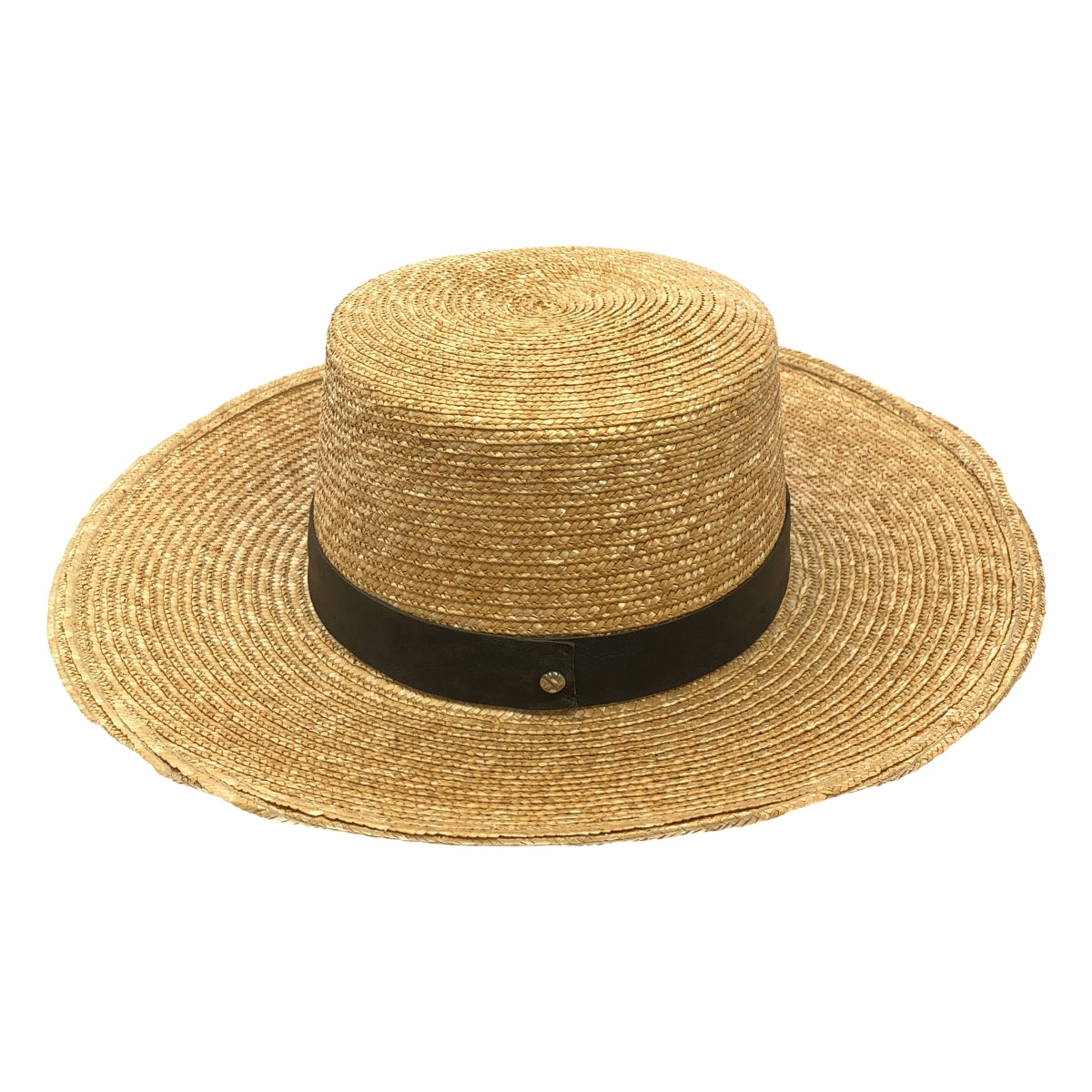 JANESSA LEONE | Leather belt straw hat | F | Others