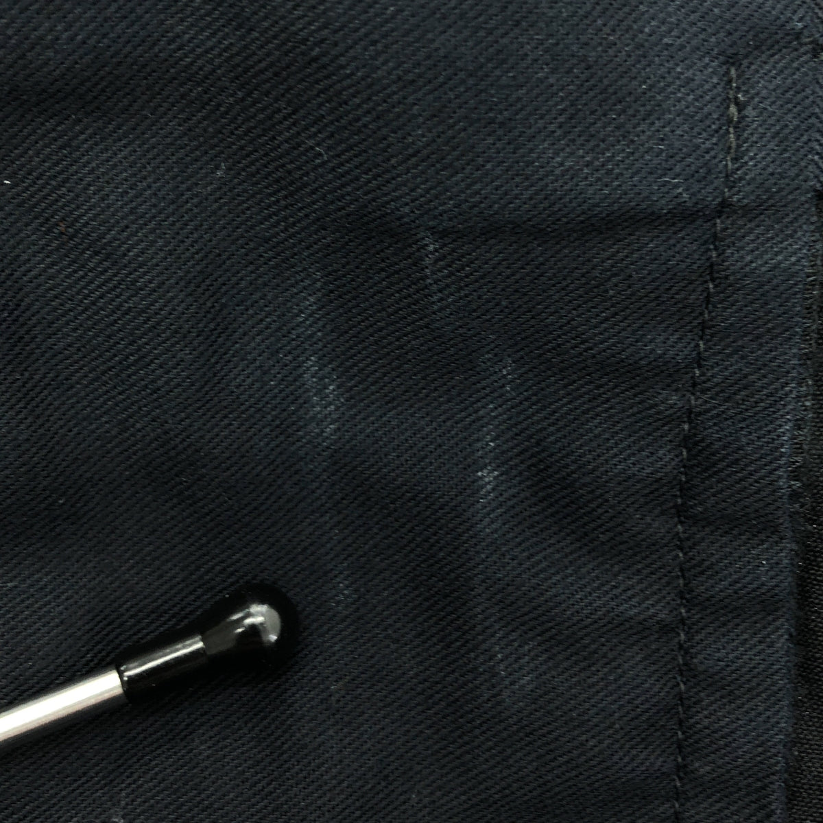 THE RERACS / ザリラクス | ドローコード付 クロップドパンツ | 38 | ブラック | レディース