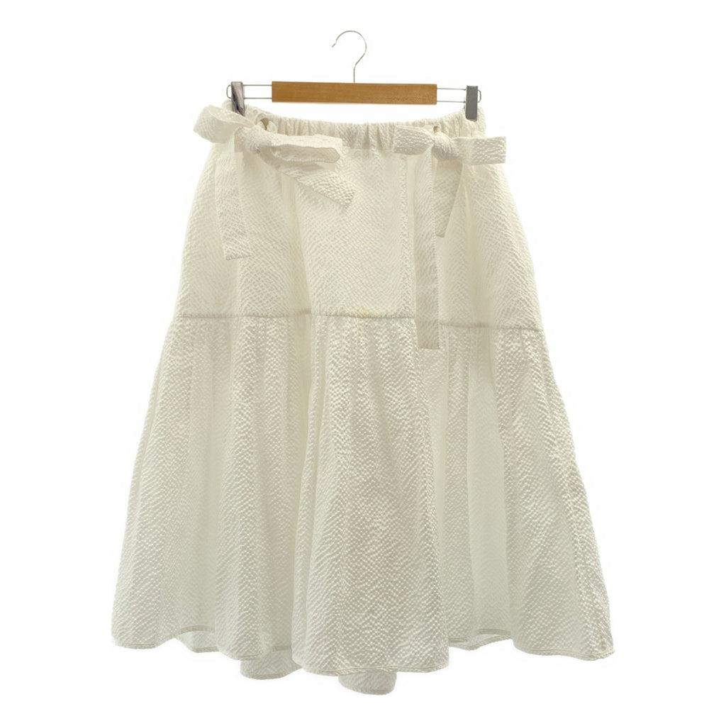 Cecilie Bahnsen / セシリーバンセン | HADRIAN SKIRT エンボス フレアスカート | UK8 | レディース