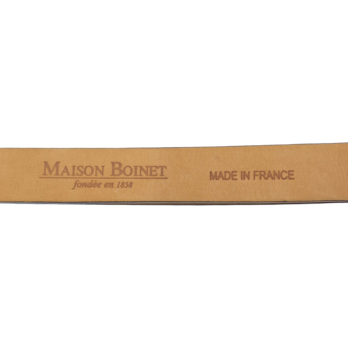 Deuxieme Classe / ドゥーズィエムクラス | 【 MAISON BOINET / メゾンボアネ 】 レザーピンバックルベルト |