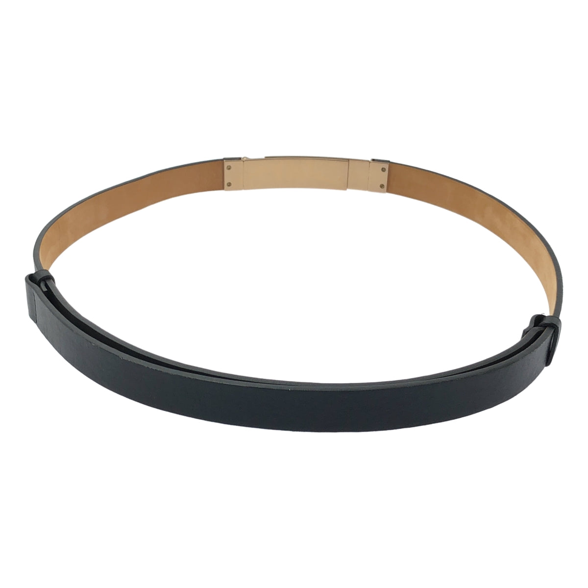 Deuxieme Classe / 두지엠 클래스 | 【 MAISON BOINET / 메종 보아네 】 가죽 핀 버클 벨트 |