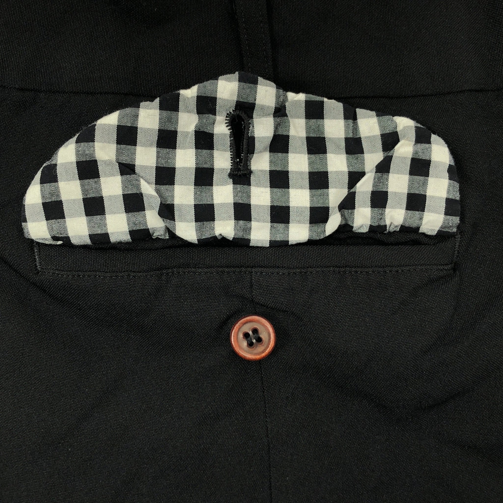 COMME des GARCONS HOMME PLUS / コムデギャルソンオムプリュス | 2010SS | ポリエステル 製品染め サルエルパンツ | S | ブラック | メンズ