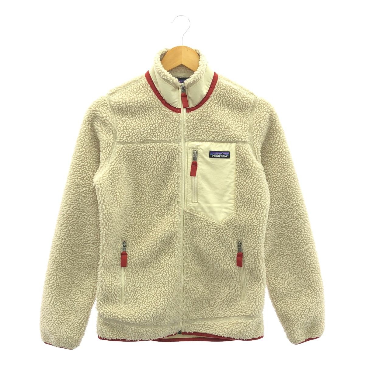 Patagonia / パタゴニア | 2019AW | 23074FA19 CLASSIC RETRO-X JACK フリース ジャケット | XS | クリーム / レッド | レディース