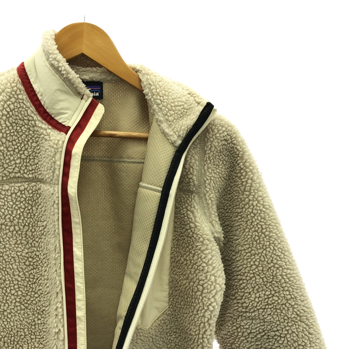 Patagonia / パタゴニア | 2019AW | 23074FA19 CLASSIC RETRO-X JACK フリース ジャケット | XS | クリーム / レッド | レディース