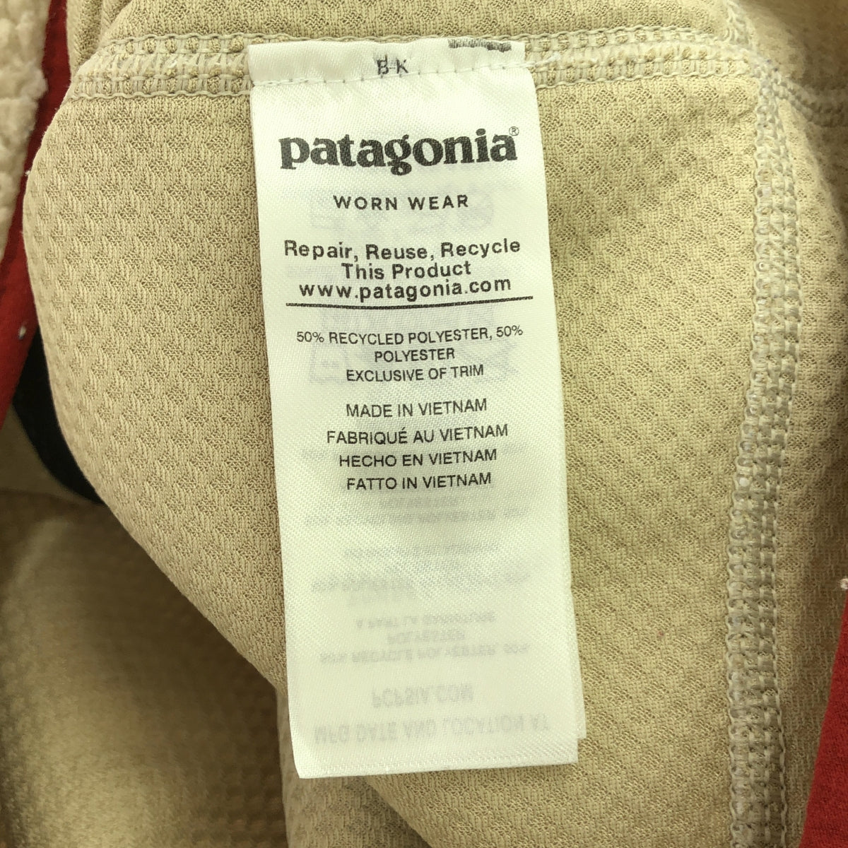 Patagonia / パタゴニア | 2019AW | 23074FA19 CLASSIC RETRO-X JACK フリース ジャケット | XS | クリーム / レッド | レディース